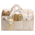 PeraBella Baby Diaper Caddy Organizer for Changing Table - Plush