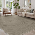 8x10 Area Rug Modern Abstract Low Pile - Machine Washable