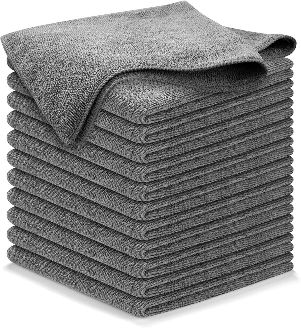 Ultra-Absorbent Microfiber Towels: 12 Pack for All Surfaces