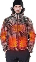 DEWBU Heated Jacket for Men with 12V Battery Pack - Winter Heated Coat