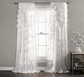 Riley Light Filtering Window Curtain Panel 54in x 95in - Soft Bow