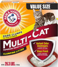 Arm & Hammer MultiCat Clumping Litter, Scented 26.3lb - Strong Odor
