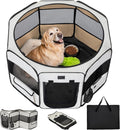 Petsfit 45.5 Dog Playpen for Indoor and Outdoor Use