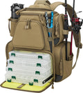 Piscifun Fishing Tackle Backpack with 4 Trays for Anglers