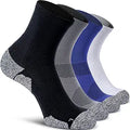 CWVLC Compression Athletic Quarter Socks for Men Women Kids