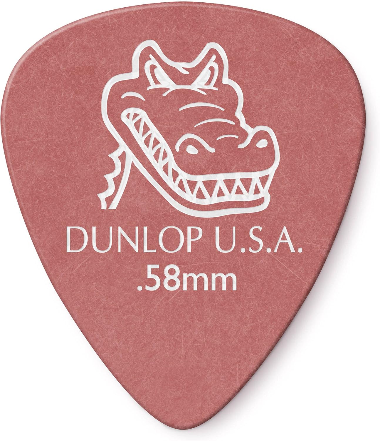 JIM DUNLOP Gator Grip Red Picks - 12 Pack