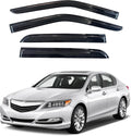 KPY Window Visor Compatible with Acura TL 2009-2014 - 4PC Mugen Style