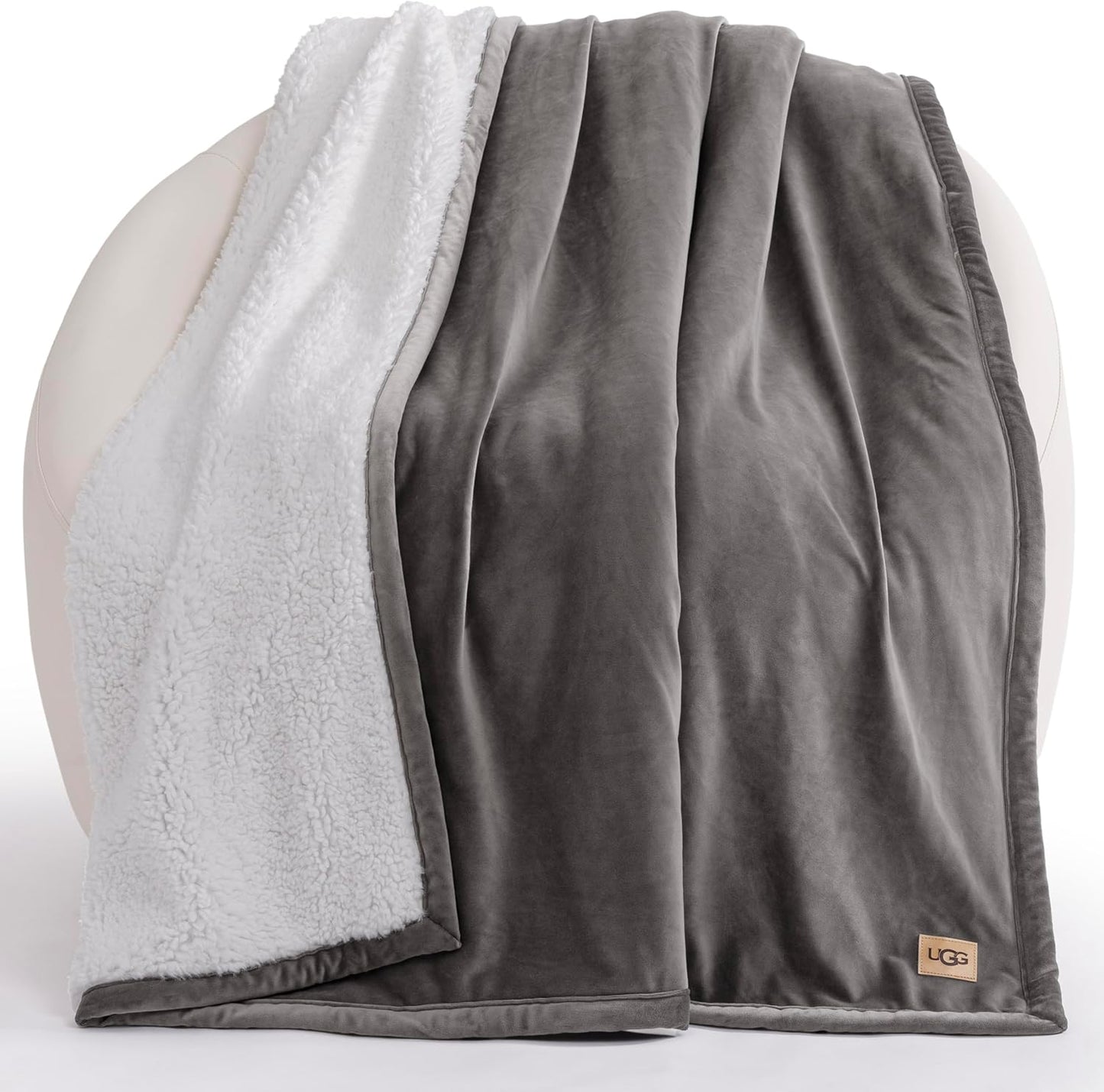 UGG Bliss Throw Blanket Plush Soft Fleece for Cozy Comfort