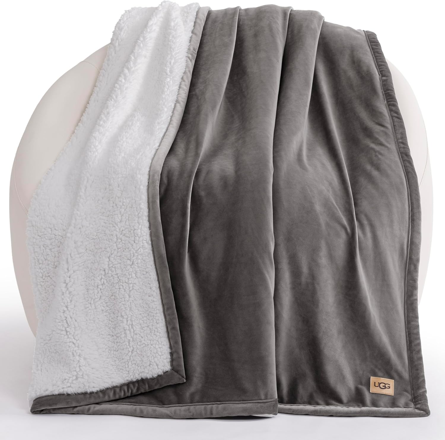 UGG Bliss Throw Blanket Plush Soft Fleece for Cozy Comfort