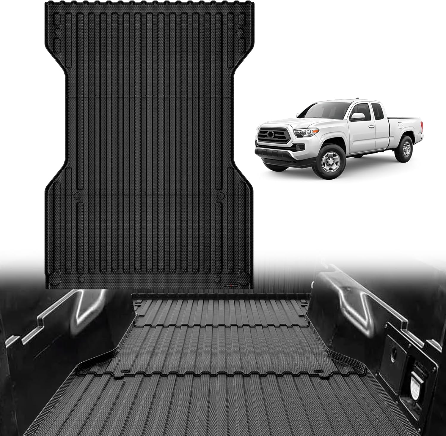 TripleAliners Truck Bed Mat for 2005-2023 Toyota Tacoma 6FT