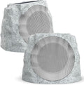 Outdoor Bluetooth Rock Speakers with RGB Light Show - Waterproof Patio