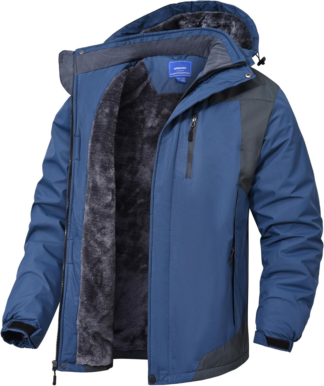 Rapoo Men's Winter Ski Snow Jacket for Cold Weather Adventures