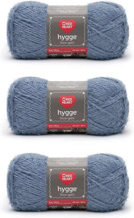 Red Heart Hygge Yarn for Cozy Knitting and Crochet Projects