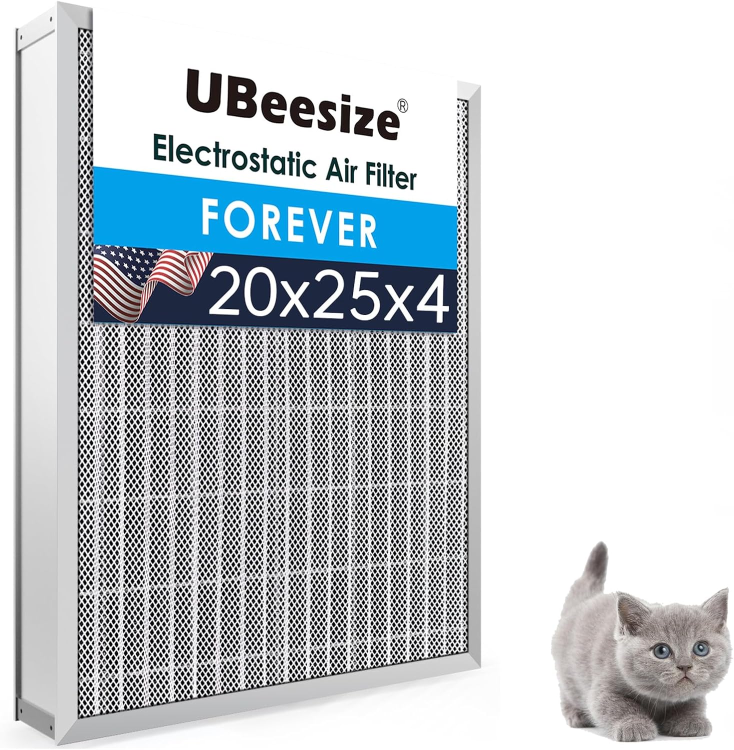 UBeesize 20x25x4 Air Filter for HVAC, AC, and Furnace Systems
