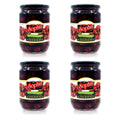 Sophia Foods Sour Cherries, Pitted 24oz Jar 4-Pack - Ready for Baking