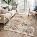 Lahome 3x5 Washable Area Rug - Non-Slip Accent Carpet