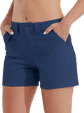 Willit Women's Golf Hiking Shorts 4.5 in - Lightweight, Quick Dry