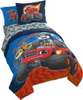 Blaze and The Monster Machines Kids Comforter Set for Twin Beds