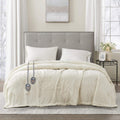 Full Heated Electric Blanket Ivory - Fast Heating, Low EMF