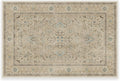 RUGGABLE Washable Vintage Area Rug Kamran Ivory Opal - Machine