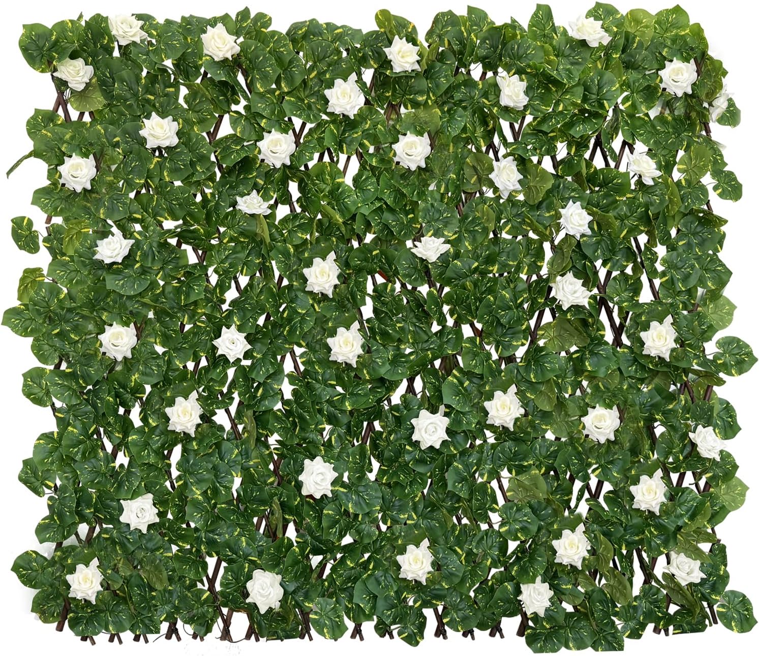 Expandable Faux Ivy Privacy Fence Screen for Outdoor Decor