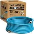 Aeromixer THE HOSE 3/4 in Garden Hose 100 ft - Heavy Duty Kinkless