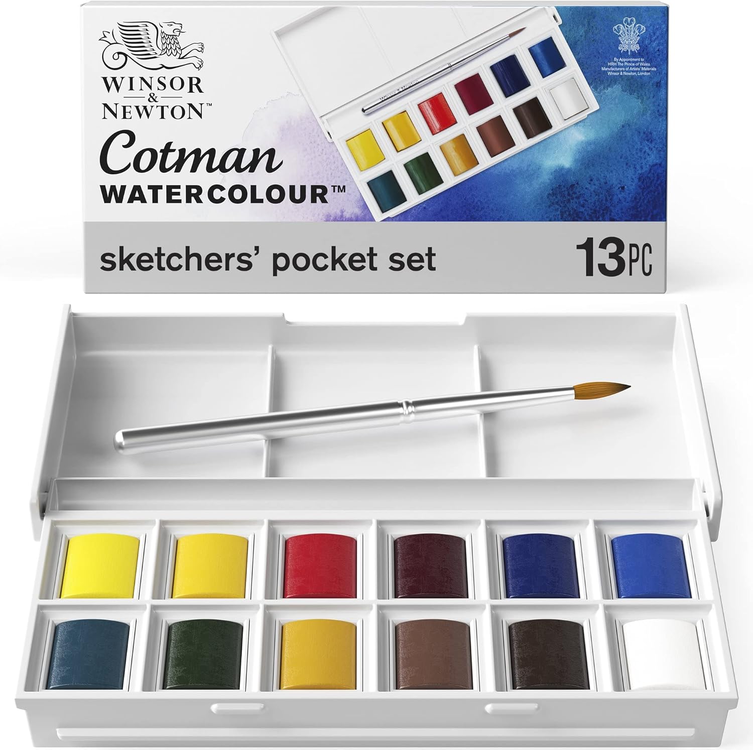 Winsor & Newton Cotman Watercolor Paint Set for Artists