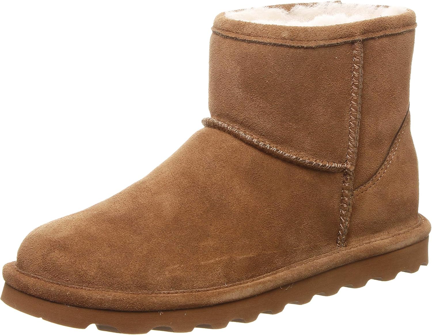 BEARPAW Women's Alyssa Ankle Boot - Comfortable Winter Slip On