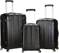 Durable Rockland London Spinner Luggage with Expandable Design
