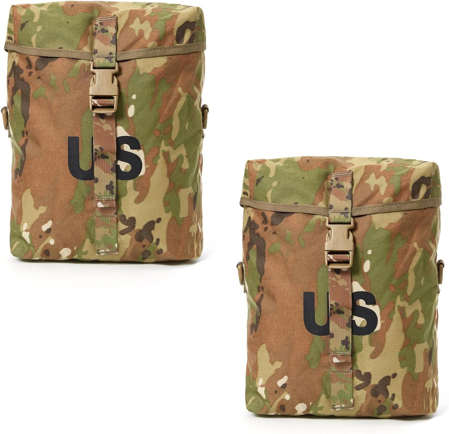 MT 2Pcs US Military MOLLE Sustainment Pouch for Utility Needs
