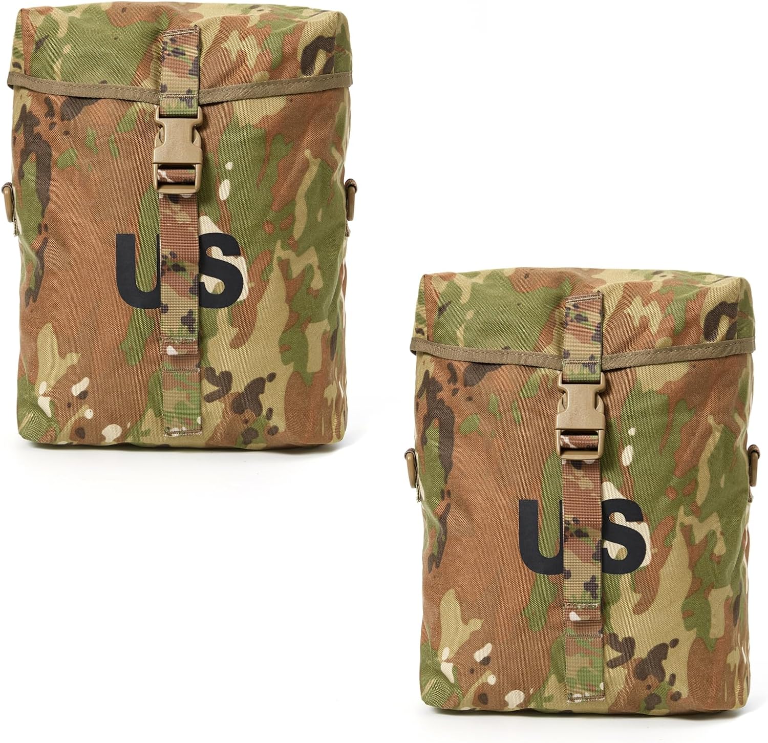 MT 2Pcs US Military MOLLE Sustainment Pouch for Utility Needs