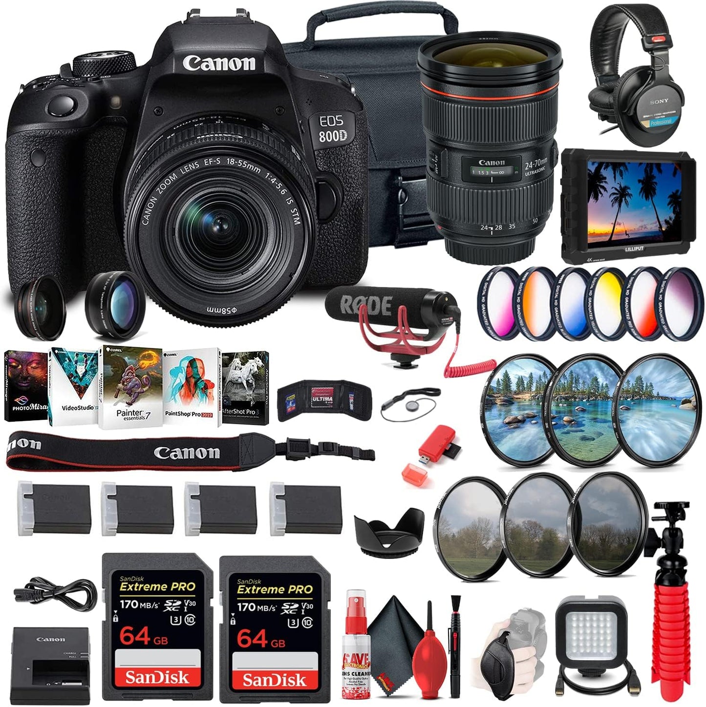 Capture Every Detail with Canon EOS 800D Bundle