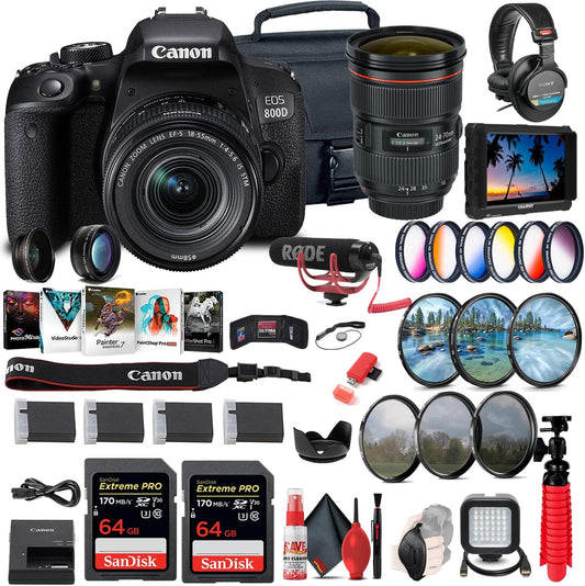 Capture Every Detail with Canon EOS 800D Bundle