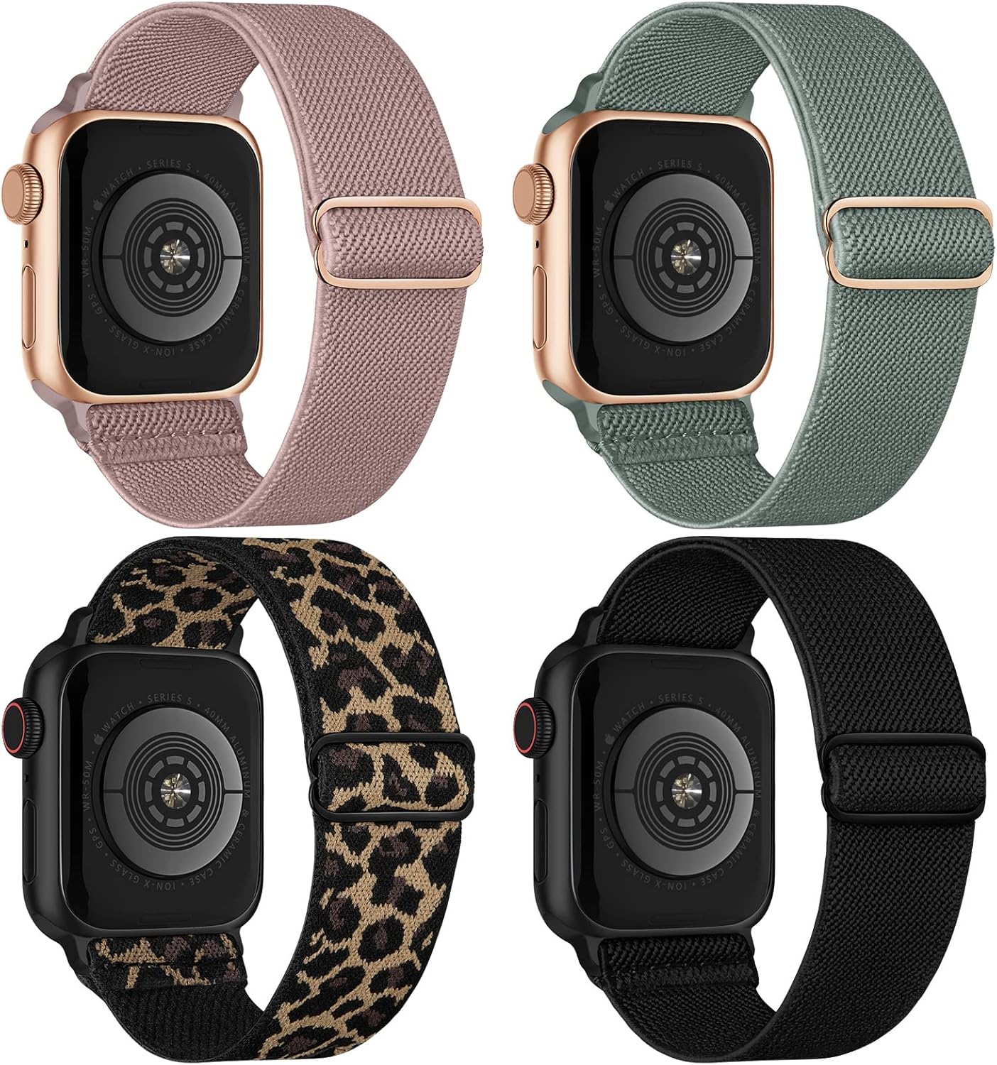 Stretchy Nylon Solo Loop - Apple Watch Band 38-49mm