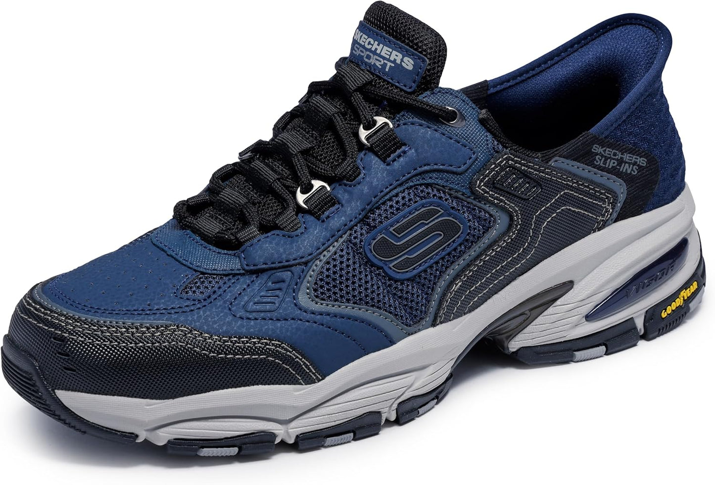 Skechers Men's Vigor 3.0 Drafting Hands Free Slip-in Sneakers
