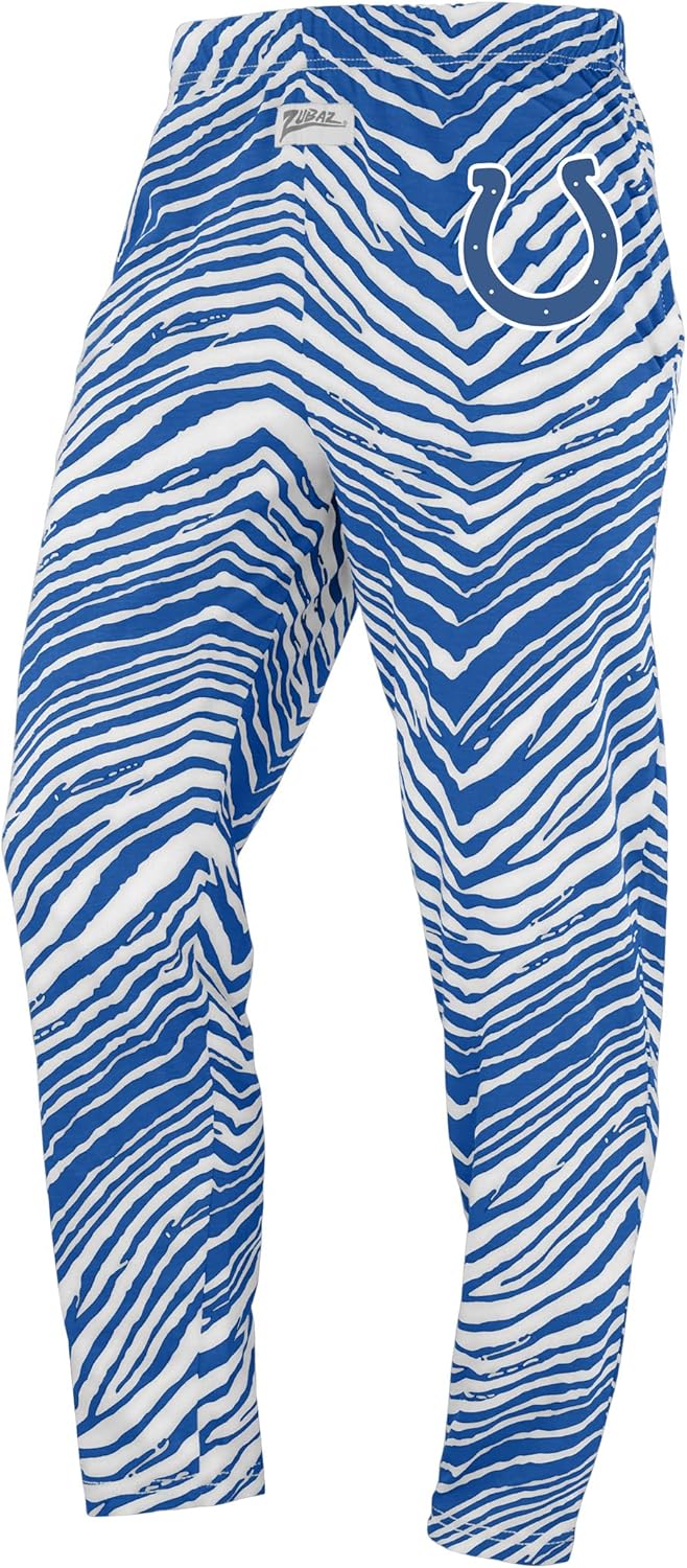 Zubaz NFL Z88 Team Logo Pants for Game Day or Lounge Wear
