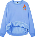 MAGCOMSEN Fleece Lined Sweatshirt Crewneck - Warm Everyday