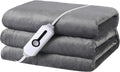 Electric Heated Blanket 72 in x 84 in Full Size Flannel - Fast Heat