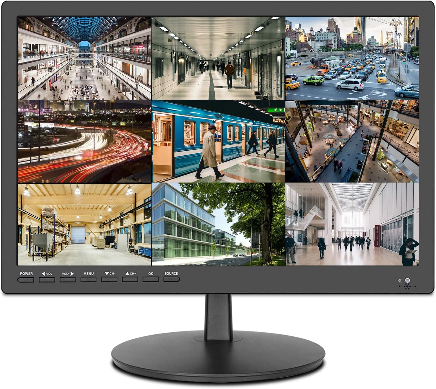 17inch Security Monitor with USB Playback and HDMI Input