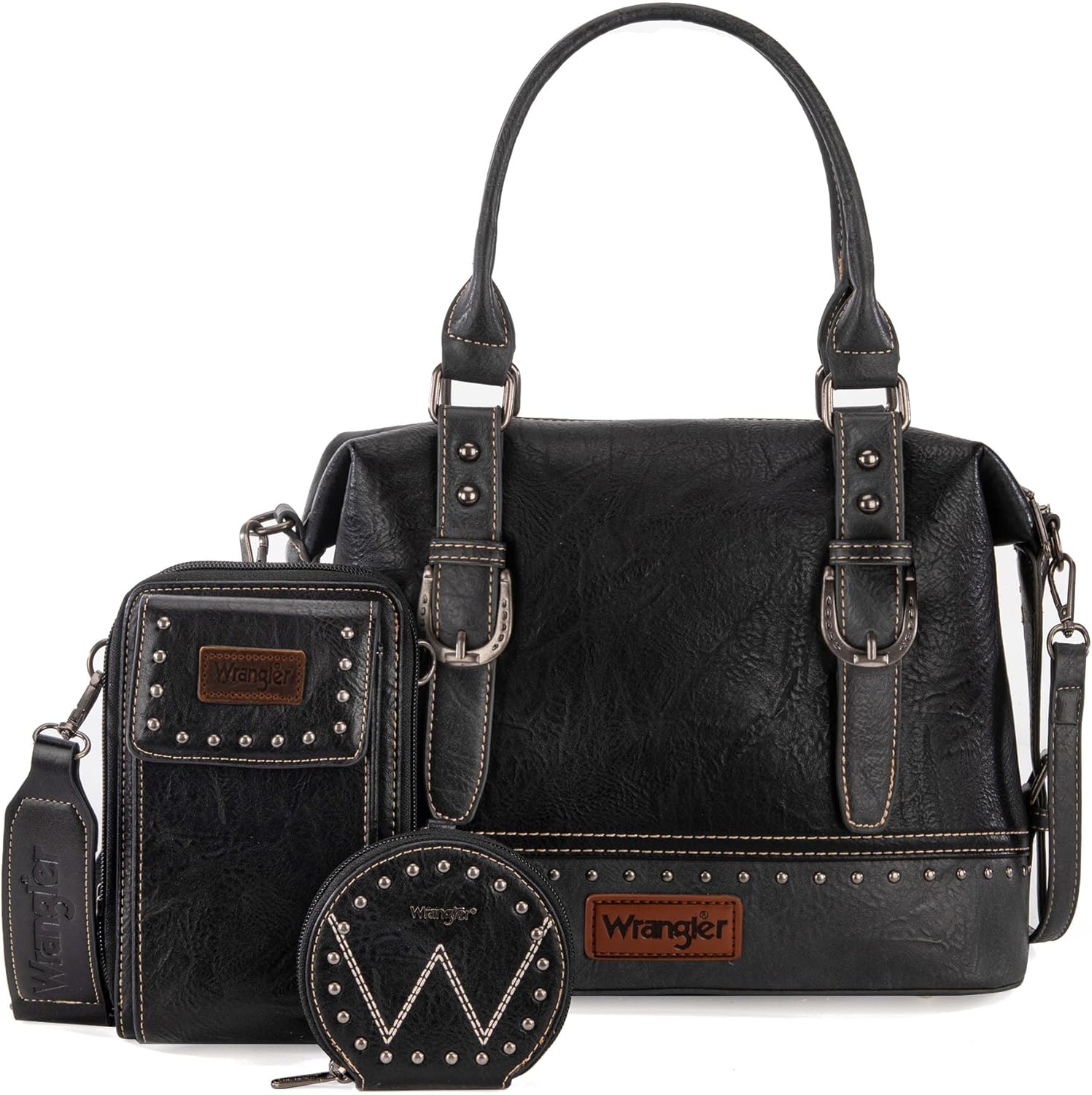 Stylish Wrangler 3Pcs Doctor Bag Set for Women - Versatile Use