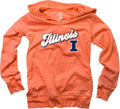 Wes and Willy NCAA Girls V-Neck Hoodie Tee - Super Soft School
