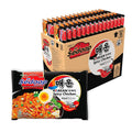 Korean Spicy Chicken Instant Fried Noodles Pack of 40 - Bold Ready