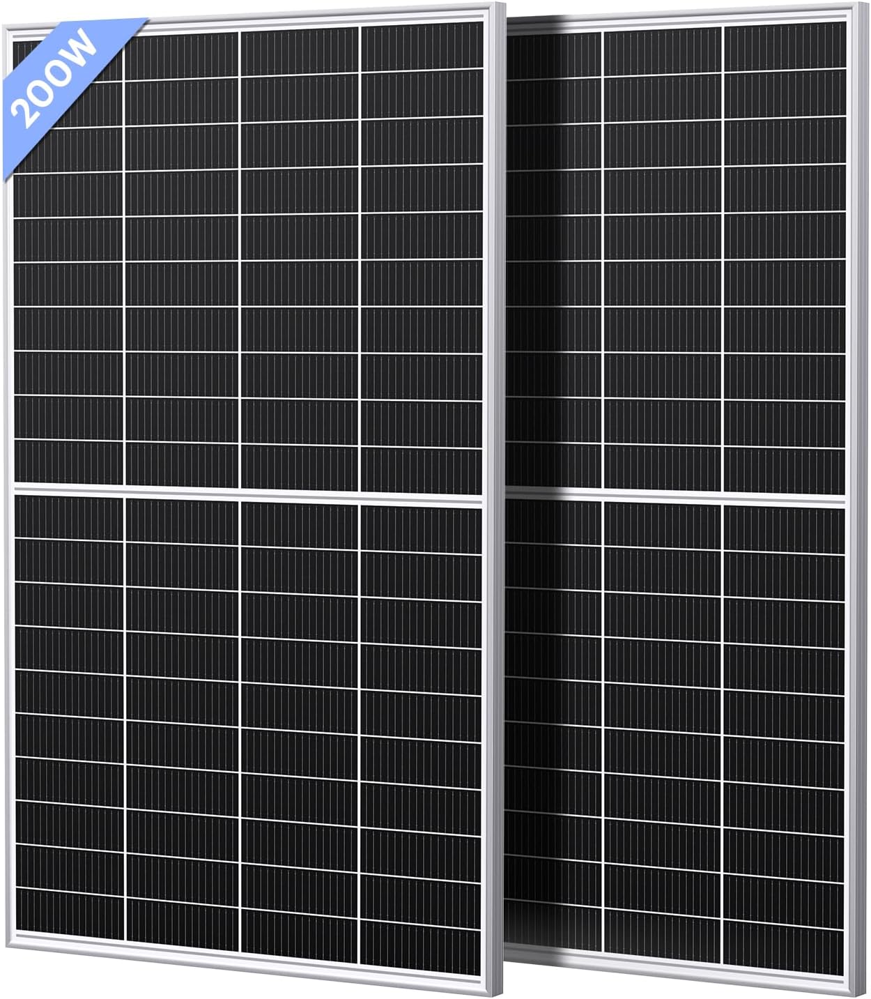 N-Type 200W Bifacial Solar Panel for RVs and Off-Grid Use