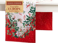 Table Runner 14.5 in x 72 in Cotton Double Layer - Watercolor Motif