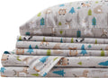 Cotton Flannel Deep Pocket Sheets King - Breathable Warm