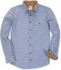 Dubinik Mens Flannel Shirts Long Sleeve Button Down - Warm, Soft were