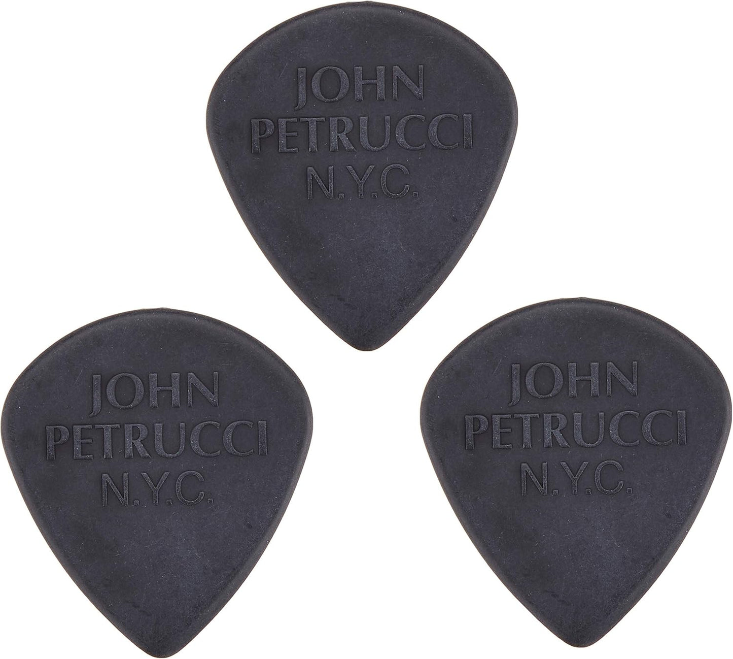 John Petrucci Primetone Jazz III Black Guitar Picks, 3-Pack