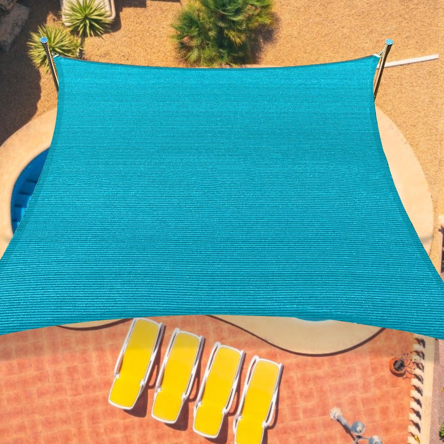 12ftx16ft Sun Shade Sail for Outdoor Protection and Style