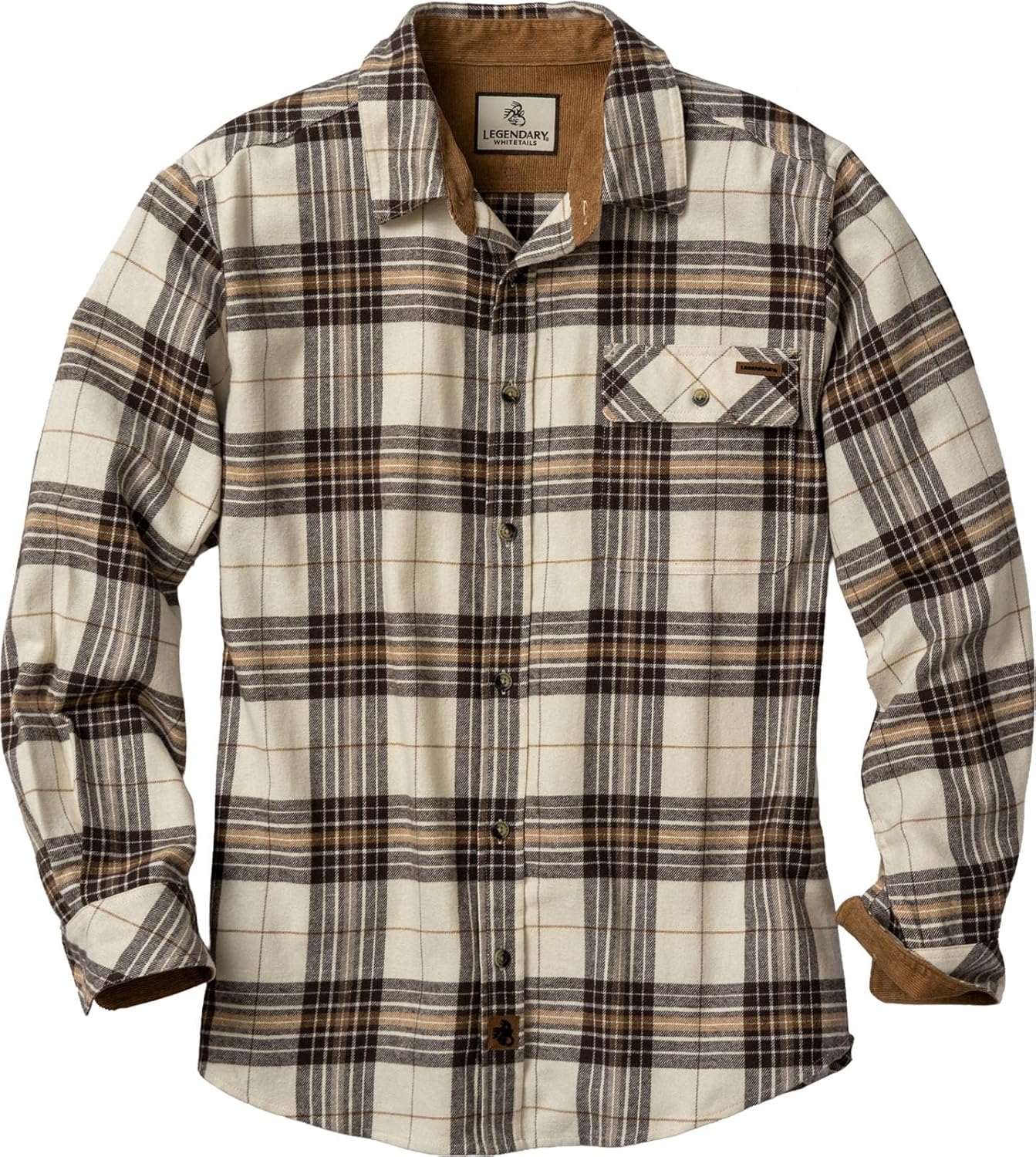 Legendary Whitetails Men's Flannel Shirt for Comfort and Style