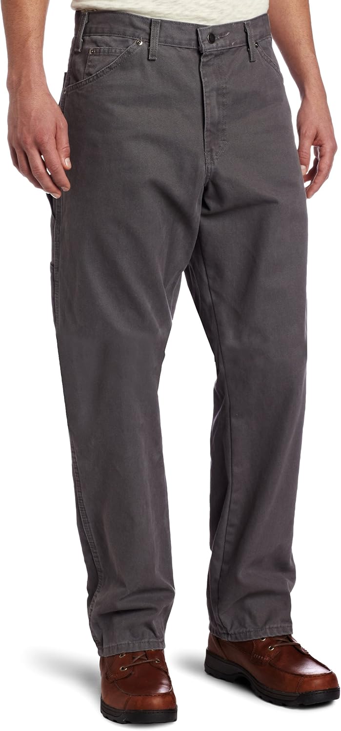 Dickies Men's Relaxed Straight Sanded Duck Carpenter Jean Review